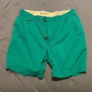 Championship Golf Retro Aqua Golf Shorts